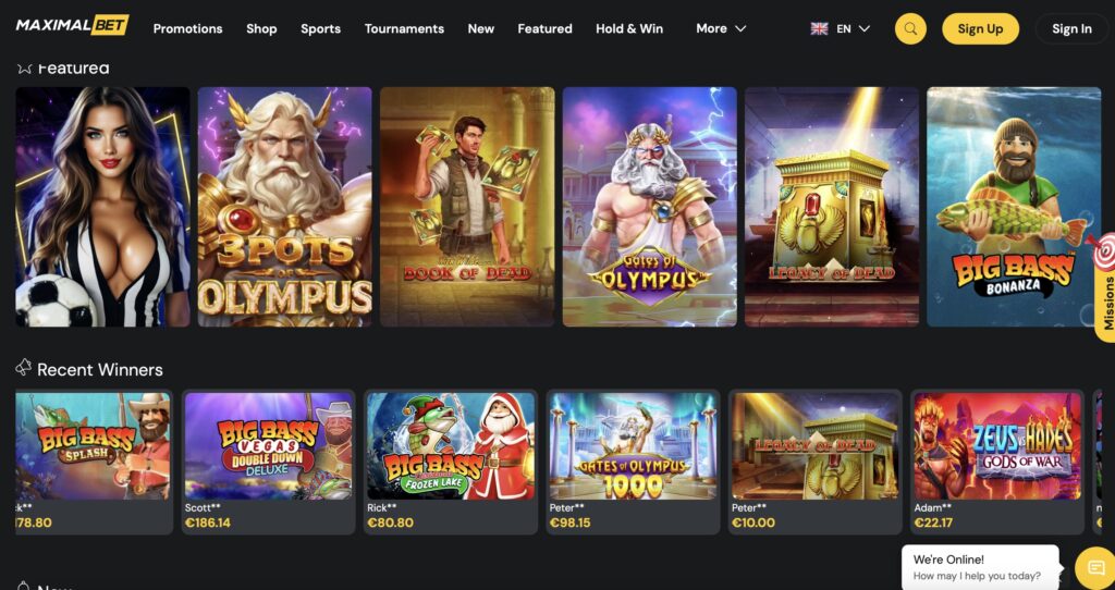 Best Overall Credit Card Casino - Maximal Bet